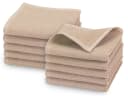 ZOLLNER Seiftuch 10er Pack 30x30 cm 100% Baumwolle Beige Waffelpique Bild 2