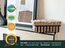 ZOLLNER Seiftuch 10er Pack 30x30 cm 100% Baumwolle Beige Waffelpique Bild 5