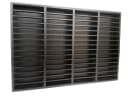 FabaCare CD-Regal MC Holz für 60 Kassetten Schwarz/Weiß Bild 1