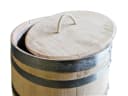 Temesso Regentonne Kastanienholz 100L Natur Bild 3
