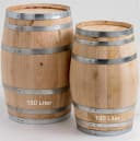 Temesso Regentonne Kastanienholz 100L Natur Bild 4
