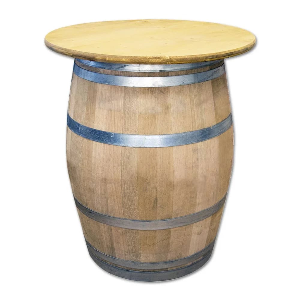 Temesso Stehtisch Weinfass Eiche Lasur 80 cm - Bild 2