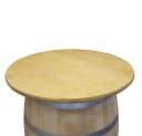 Temesso Stehtisch Weinfass Eiche Lasur 80 cm Bild 3