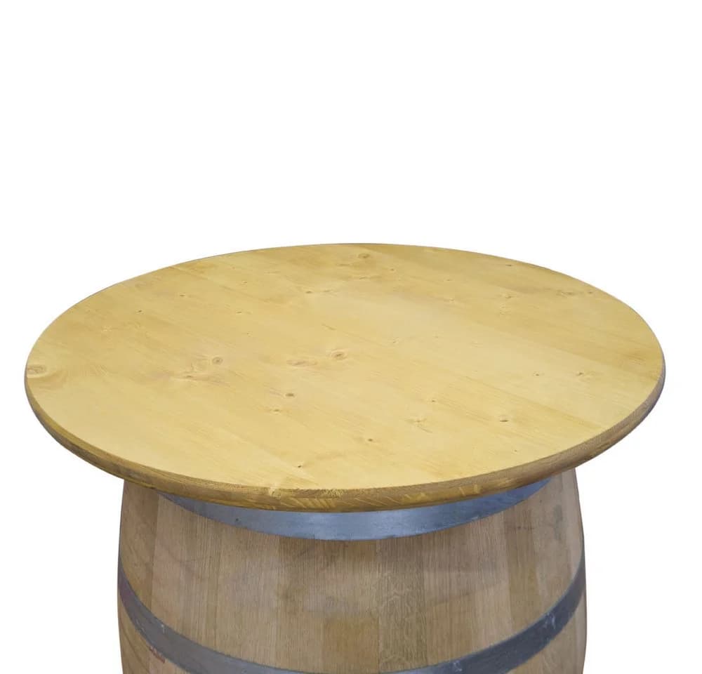 Temesso Stehtisch Weinfass Eiche Lasur 80 cm - Bild 3