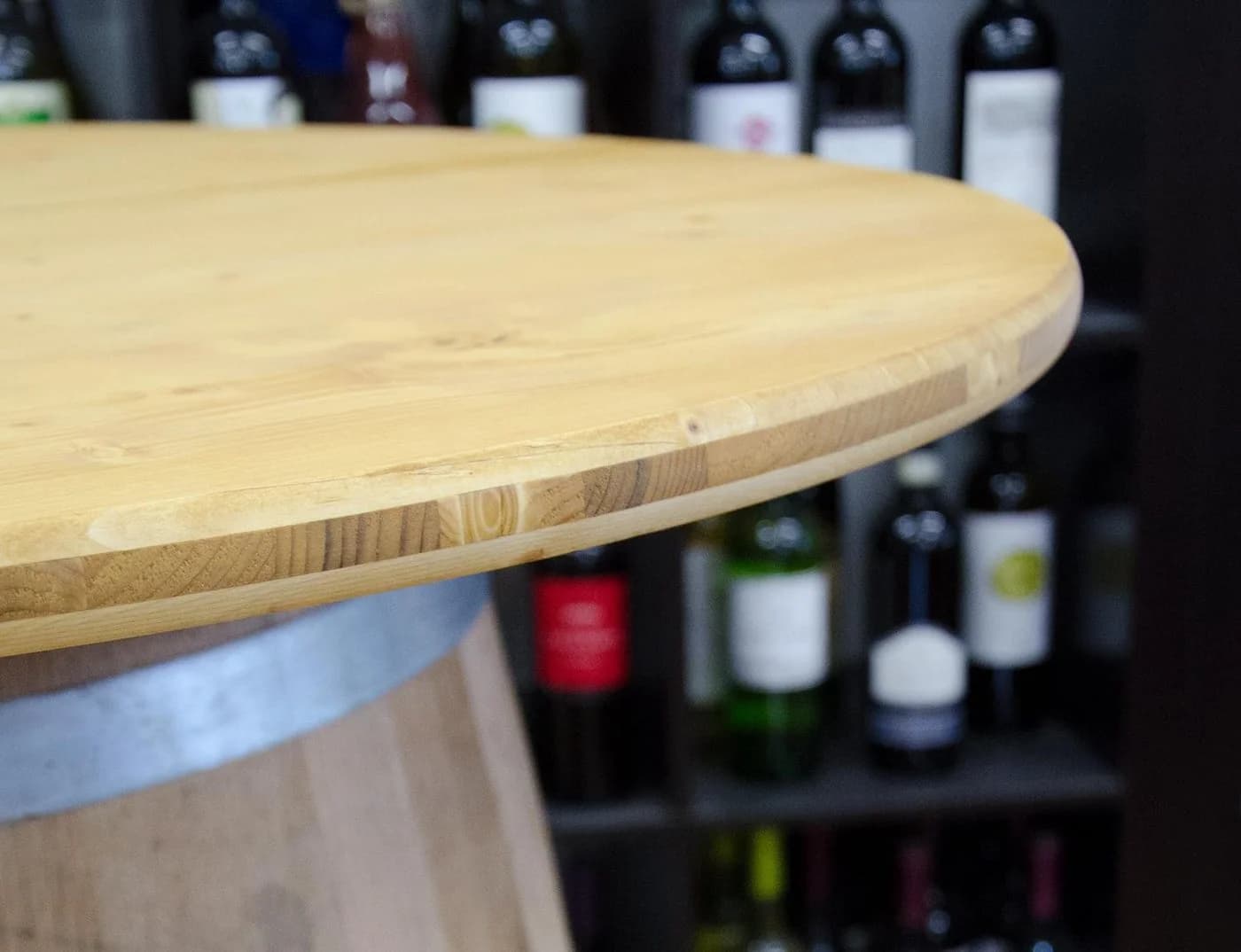 Temesso Stehtisch Weinfass Eiche Lasur 80 cm - Bild 5