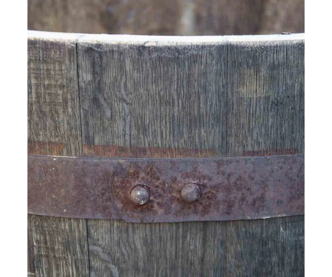 Temesso Pflanzkübel aus massivem Eichenholz - Original schottisches Whiskyfass - Bild 5