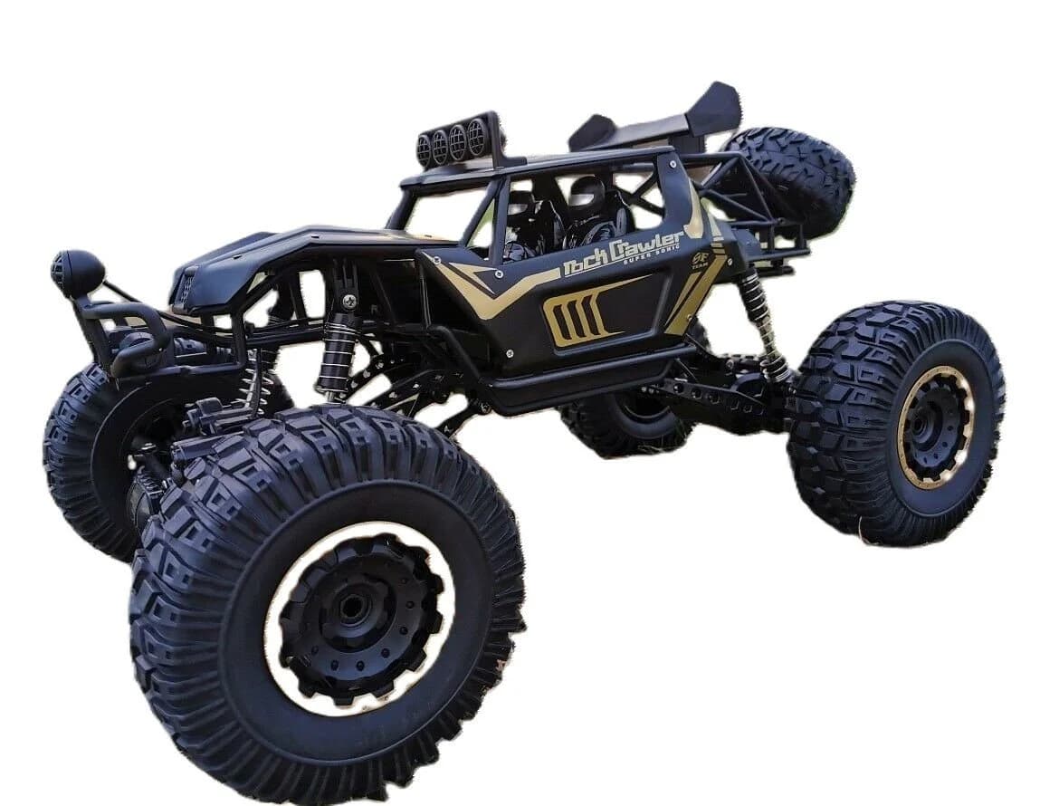 BruKa RC-Auto Robuster Geländewagen PANTHER XXL 4x4 Allradantrieb LED - Bild 2