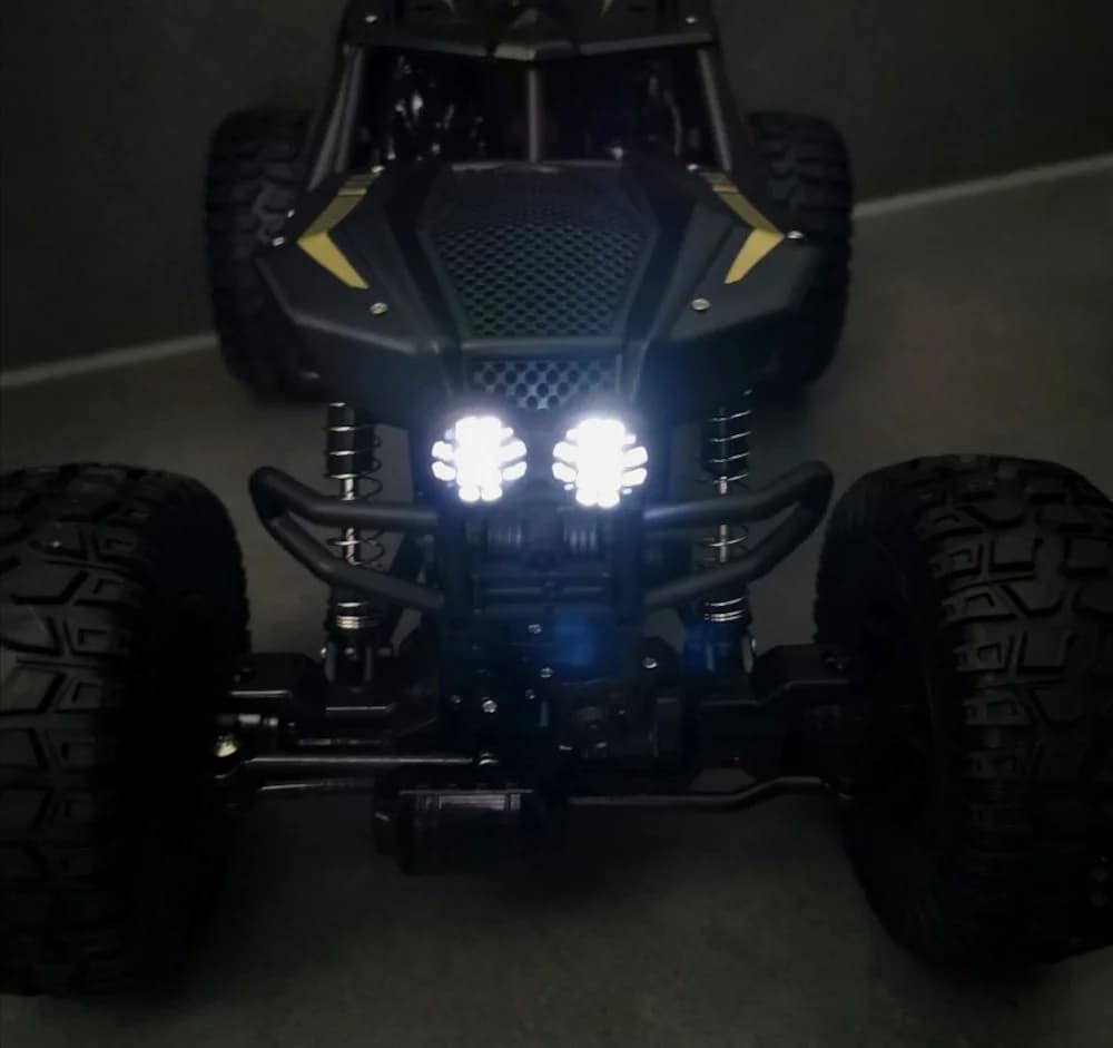 BruKa RC-Auto Robuster Geländewagen PANTHER XXL 4x4 Allradantrieb LED - Bild 4