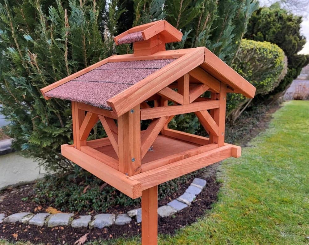 MYPETS Vogelhaus WILDBICHL mit Ständer aus Holz - Bild 3