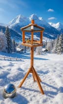 MYPETS Vogelhaus ZILLERTAL mit Ständer Bild 1