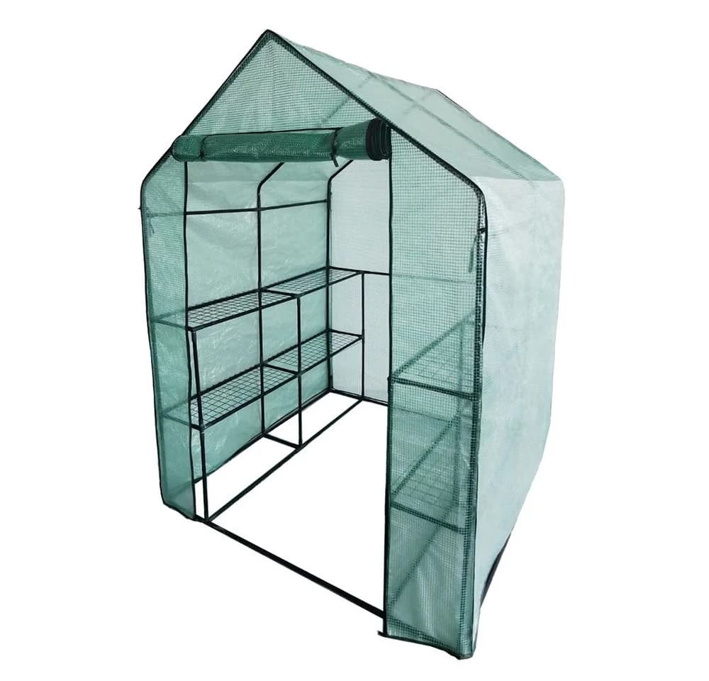 BruKa Gewächshaus GREENHOUSE XL mit Regalen und UV-Folie - Bild 2