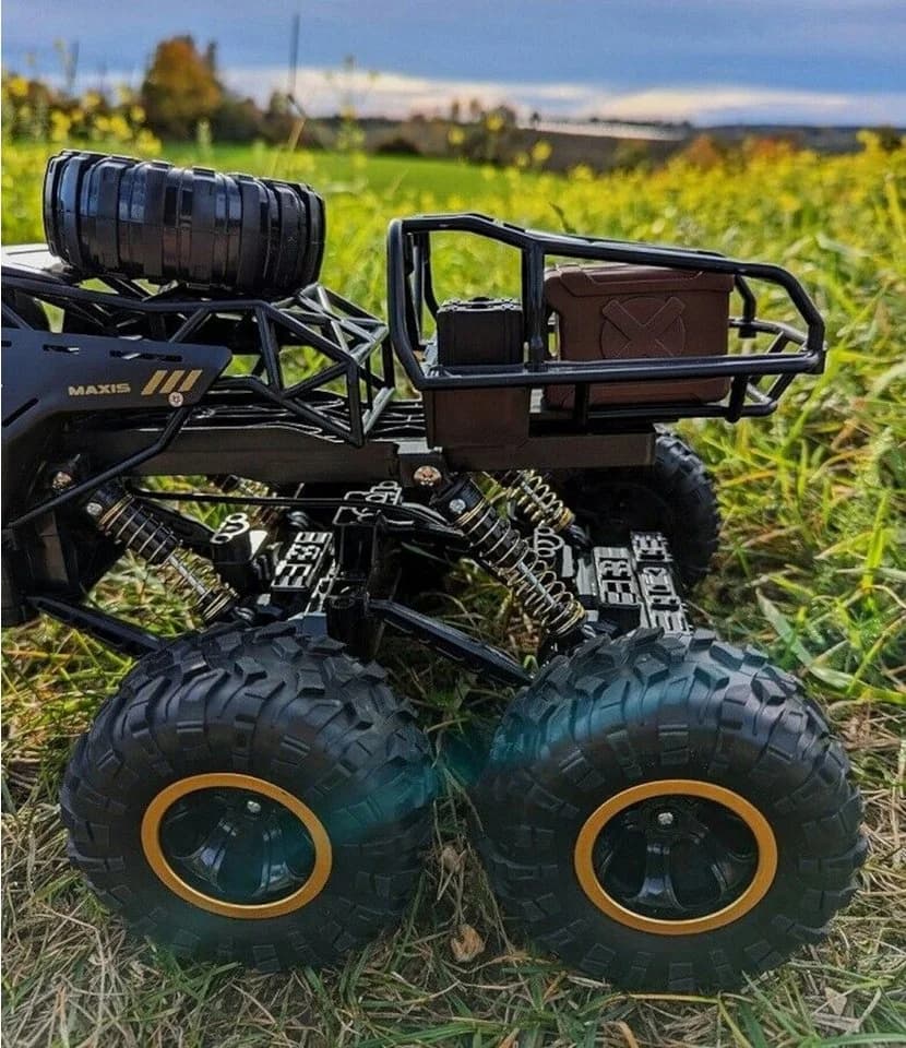 BruKa RC Geländewagen GEPARD 4x4 Allradantrieb Schwarz Gold