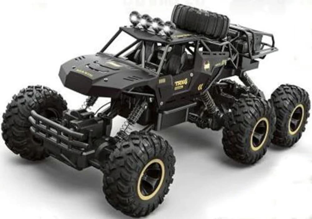 BruKa RC Geländewagen GEPARD 4x4 Allradantrieb Schwarz Gold - Bild 2