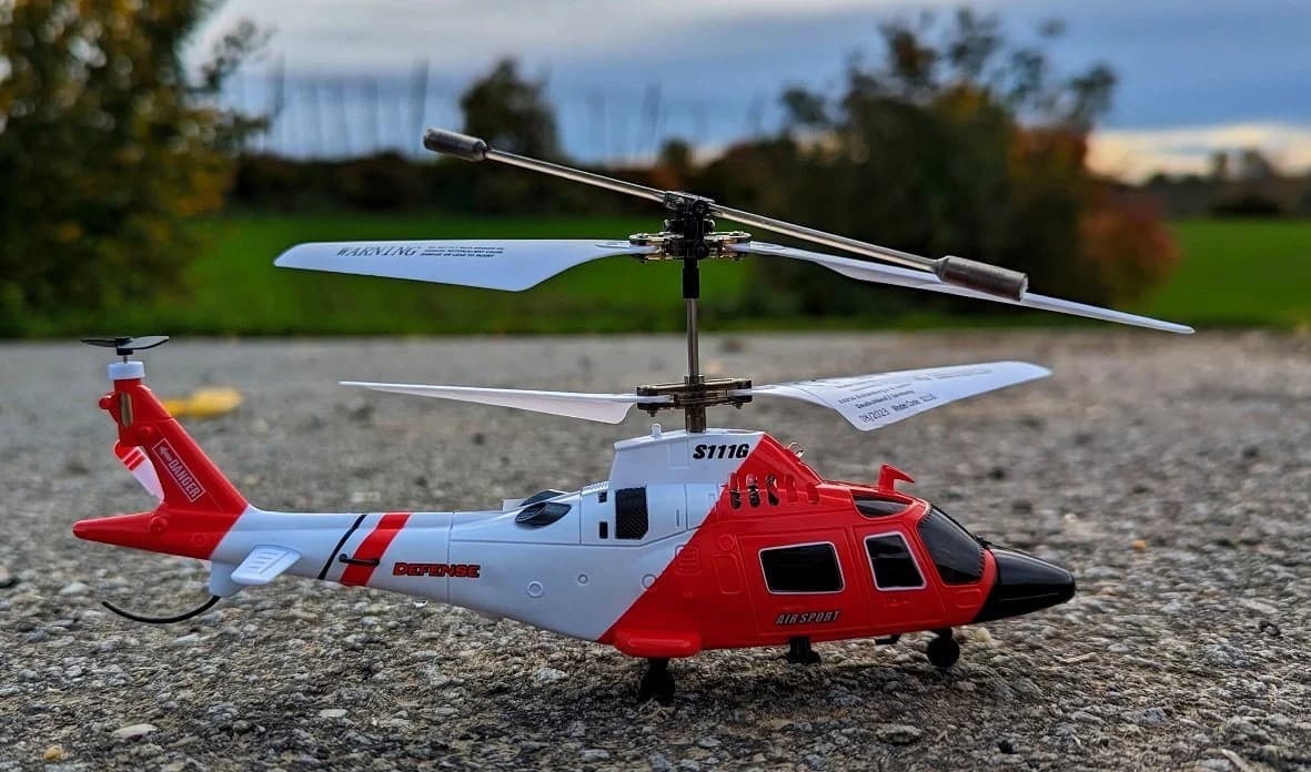 BruKa RC-Helikopter der Küstenwache AUGUSTA ferngesteuerter Hubschrauber