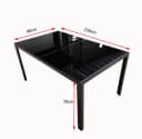BruKa Gartentisch Sitzgruppe POETTO 4 Personen Aluminium Bild 1