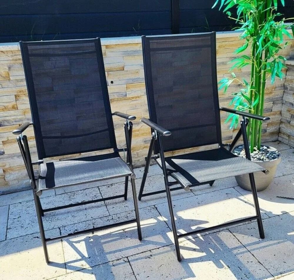 BruKa Gartentisch Sitzgruppe POETTO 4 Personen Aluminium - Bild 5