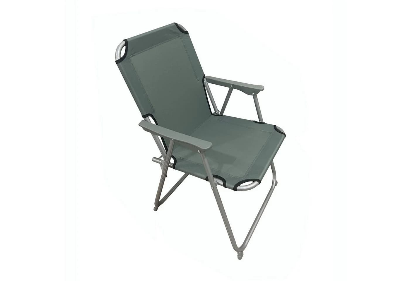 BruKa Campingstuhl 2er Set SUNNY SEAT Klappstuhl Schwarz/Grau - Bild 2