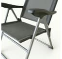 BruKa Campingstuhl MIAMI 2er Set Klappstuhl Aluminium Anthrazit Bild 4