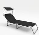 BruKa Gartenliege KRETA Sonnenliege Liegestuhl Relaxliege Strandliege Bild 2