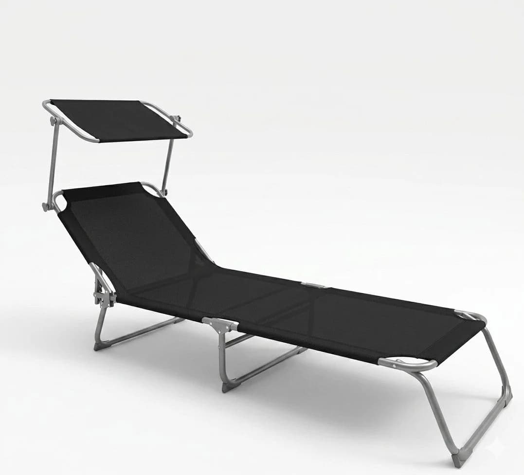 BruKa Gartenliege KRETA Sonnenliege Liegestuhl Relaxliege Strandliege - Bild 2
