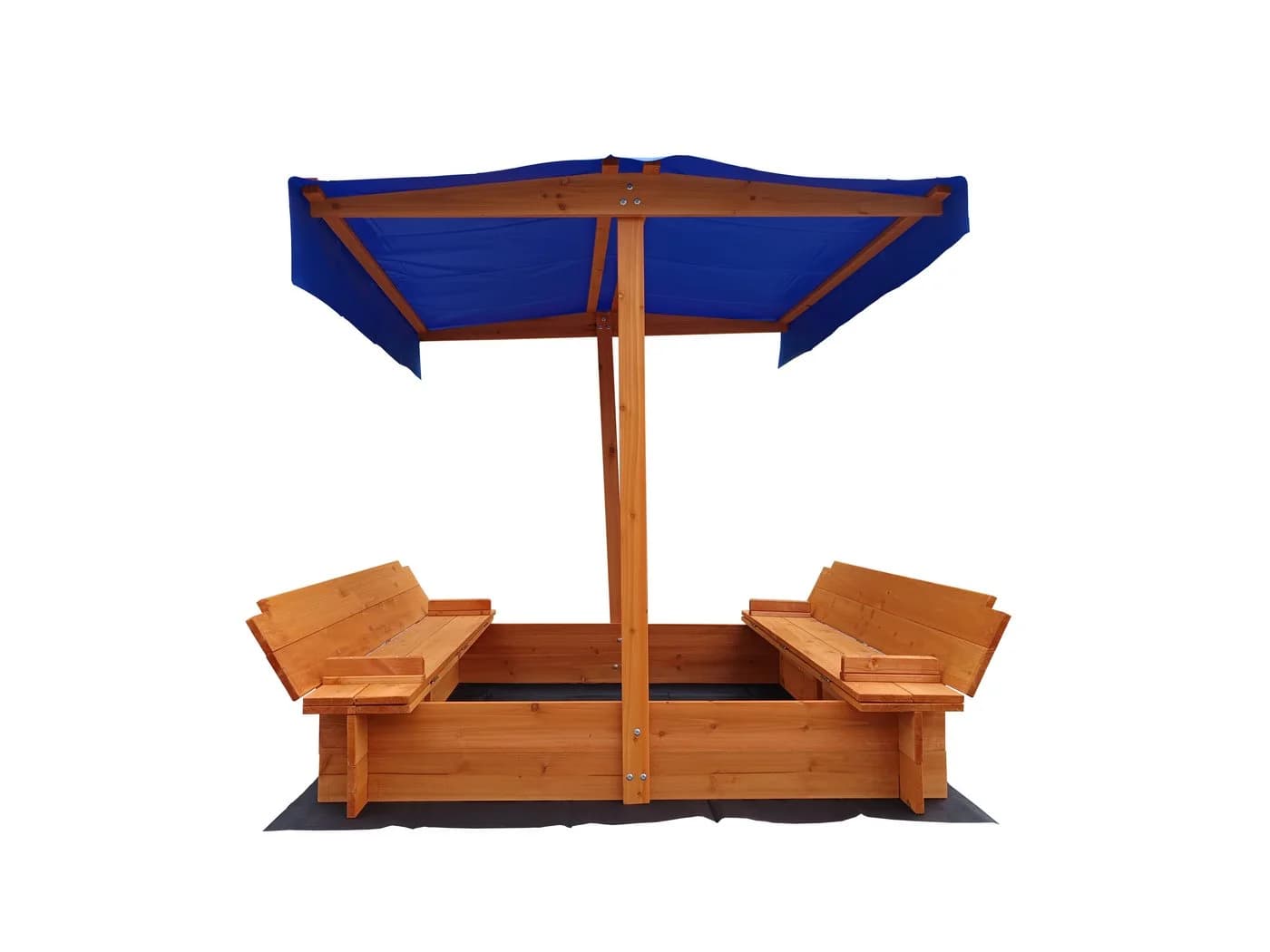 BruKa Sandkasten LIGNI Holzsandkasten mit Sonnenschutz - Bild 2