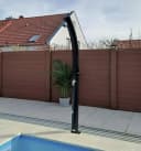 CARIBIC CURVE Gartendusche 30L Solardusche Schwarz Bild 4
