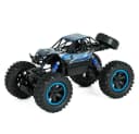BruKa RC Auto Robuster Geländewagen X-FIGHTER 4x4 Allradantrieb Orange/Blau Bild 2