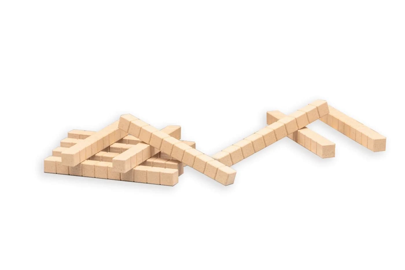 Wissner® aktiv lernen Lernspielzeug Dienes Zehnerstäbe naturfarben 10 Stück - Bild 2