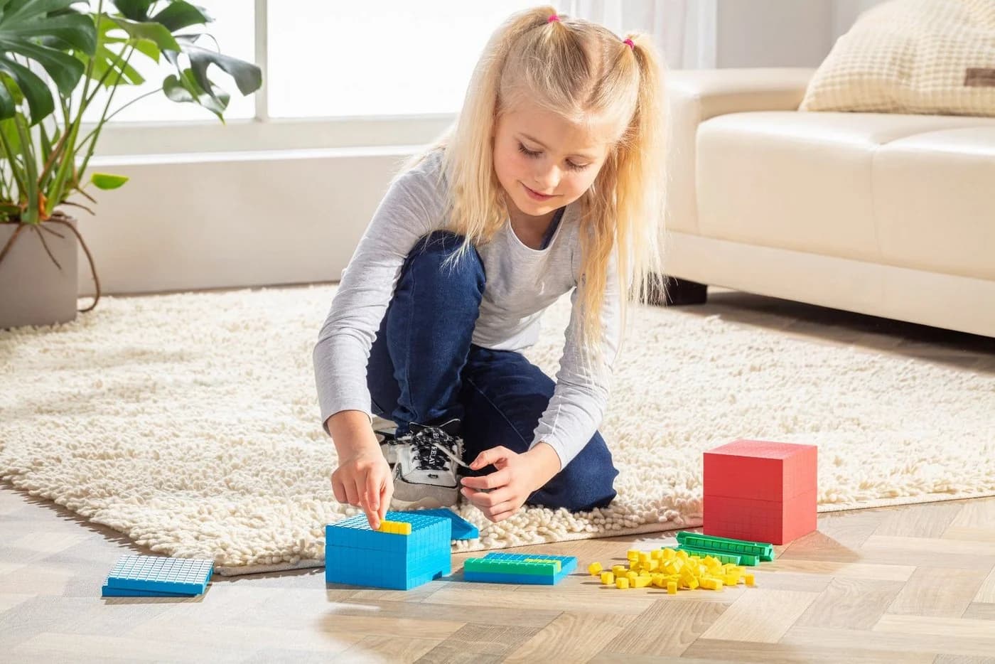 Wissner® aktiv lernen Lernspielzeug Dezimalrechensatz 121 Teile
