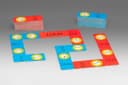 Wissner® aktiv lernen Lernspielzeug Domino Uhrzeit Analog Digital Bild 1