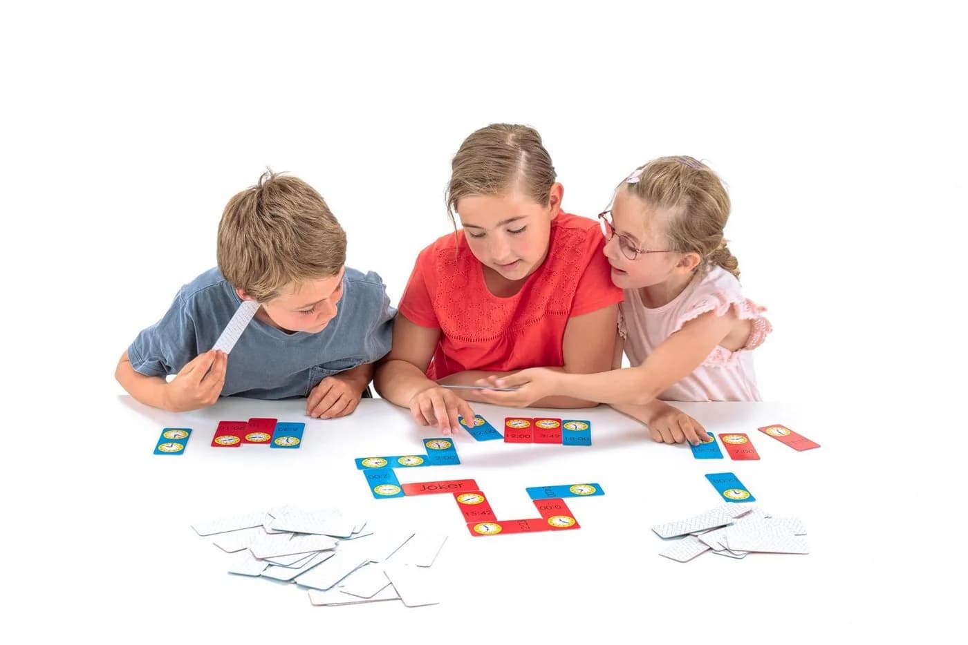 Wissner® aktiv lernen Lernspielzeug Domino Uhrzeit Analog Digital - Bild 3