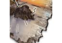 Kreative Feder Wanduhr Leuchtturm Shabby-Style Holz Bild 3