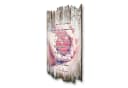 Kreative Feder Holzbild Herz Shabby Style 30x20cm Bild 1
