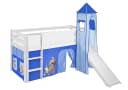 Lilokids Hochbett Spielbett JELLE Star Wars mit Turm, Rutsche und Vorhang Bild 3