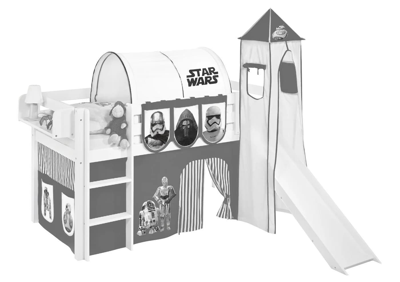 Lilokids Betttunnel Star Wars Blau für Hochbett & Etagenbett