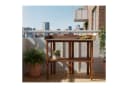 GartenDepot24 Pflanztisch klappbar mit Blechwanne braun Bild 1
