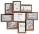 Victor (Zenith) Bilderrahmen Collage Braun MDF Holz 9-teilig Bild 1