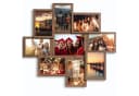 Victor (Zenith) Bilderrahmen Collage Braun MDF Holz 9-teilig Bild 2