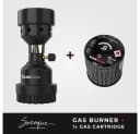 BLACKCOCO's GmbH Camping-Gasgrill SMOQUE Schwarz mit Gaskartusche Bild 4