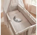 VitaliSpa® Babybett Weiß/Grau mit Schaukelmechanismus Bild 5