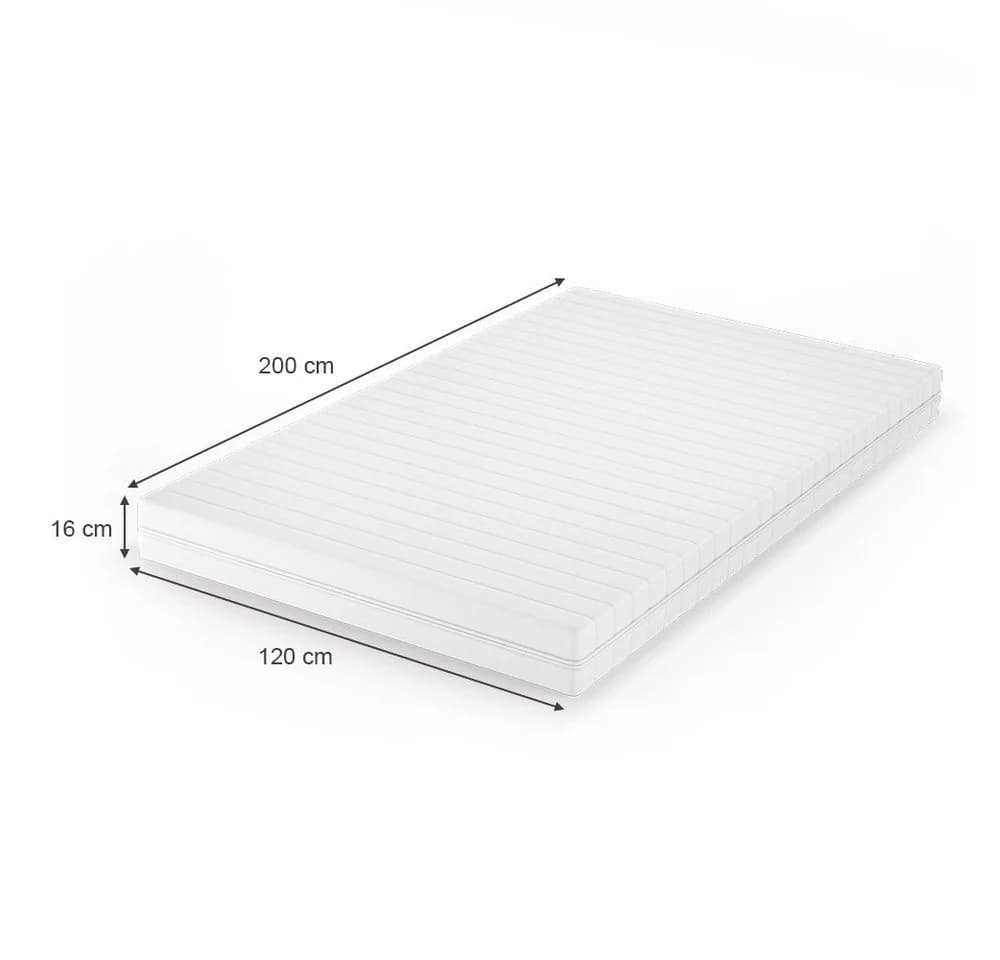 Kaltschaummatratze VitaliSpa® 120x200 cm H2 Härtegrad 7-Zonen - Bild 4
