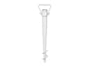 Sekey Sonnenschirmhalter Bodenanker Weiß PVC 19-32mm Bild 2
