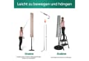 Sekey Sonnenschirm-Schutzhülle Wasserdicht Taupe für Ø 300 cm Bild 5