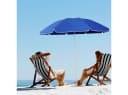 Sekey Sonnenschirm Ø 160 cm Blau Verstellbar Bild 4
