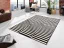 HANSE HOME Teppich Panel Schwarz Creme Läufer 80x150cm Bild 2