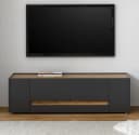 Furn.Design Lowboard Center TV Unterschrank 140 cm Grau Eiche Bild 1
