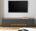Furn.Design Lowboard Center TV Unterschrank Grau Eiche Modern Bild 1