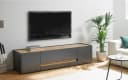 Furn.Design Lowboard Center TV Unterschrank Grau Eiche Modern Bild 3