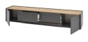 Furn.Design Lowboard Center TV Unterschrank Grau Eiche Bild 5