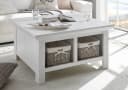 Furn.Design Couchtisch Hooge Weiß Landhausstil mit Truhenfach Bild 1